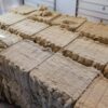 French hemp fiber bales, industrial grade, wholesale bulk export