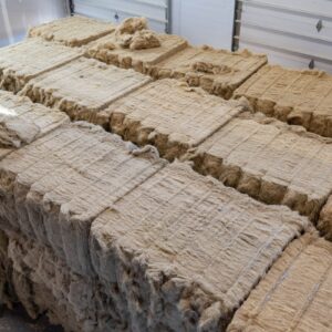 French hemp fiber bales, industrial grade, wholesale bulk export