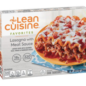 Lean Cuisine Favorites Lasagna With Meat Sauce, 10.5 Oz Box, 3 Boxes/pack